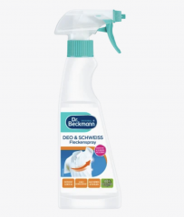 Dr. Beckmann Fleckenentferner Spray für Deo &amp; Schweiß Пятновыводитель-спрей от пятен дезодоранта и пота, длябелых и цветных вещей, 250 мл