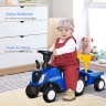 HOMCOM Rutscheauto mit Anhanger und Zubehor Скользящая машина с прицепом и аксессуарами