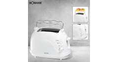 Bomann Bomann Toaster TA 246 CB weiss, 700 Watt, fur 2 Scheiben Toast  weiss Тостер Bomann TA 246 CB белый, 700 Вт, на 2 ломтика тостов