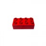 LEGO LEGO Duplo 2x4 Steine Rot - 100 Stuck - Grundbausteine Red 3011 NEU LEGO Duplo 2x4 Bricks Red — 100 штук — базовые строительные блоки красного цвета 3011 НОВИНКА