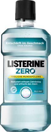 Listerine Zero, Безалкогольное Средство для Полоскания Полости Рта  500 мл