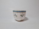 Фруктовница винтажная Spode "Фрукты", костяной фарфор, в классическом английском стиле, 10 х 8 см, Англия, 1960-70гг