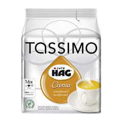 Jacobs Tassimo Кофе Hag Crema 104г, 16 штук