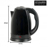KESSMANN LENTZ KESSMANN LENTZ Wasserkocher Edelstahl 1,8 L mit Abschaltautomatik elektrischer Kettle 2 Teeglaser, 1.8 l, 1800,00 W, Wasseraufbereiter Schnelles aufheizen Wasser heizen kochen Aufwarmen Чайник KESSMANN LENTZ нержавеющая сталь 1,8 л с автом