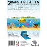 Fantifant Bauplattenset fur grosse Klemmbausteine Набор строительных пластин для больших зажимных блоков