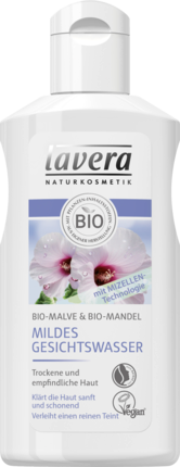 Lavera мягкий s вода для лица	 с Био-Миндаль	 и Bio-Malve, 125 мл