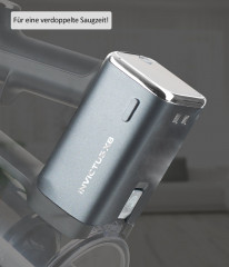 Genius Genius Akku-Bodenstaubsauger INVICTUS X8 Lithium-Ionen Akku, Lithium-Ionen Akku, Laufzeit 35 min (nur Modell Invictus X8)  Беспроводной пылесос Genius INVICTUS X8 литий-ионный аккумулятор, литий-ионный аккумулятор, время работы 35 мин (только модел