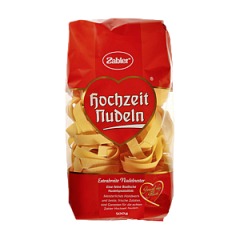 Zabler Hochzeit Nudeln Широкая лапша 500г