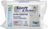 Sanft&amp;Sicher Влажная Туалетная бумага сверхчувствительная Запасная упаковка, 60 шт