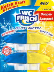 WC-Frisch Запасная упаковка Duo-Active  Lemon Nachfüllpack, 2 шт