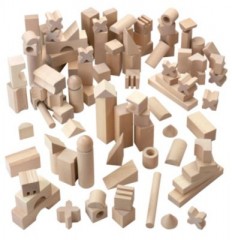 Haba HABA 1077 Basisbausteine extra gr. Grundpackung Базовые строительные блоки HABA 1077