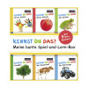 S. Fischer Verlag Kennst du das? Meine bunte Spiel-und-Lern-Box Знаешь ты? Моя красочная коробка для игр и обучения