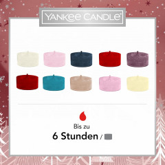 Yankee Candle Bright Lights 10 Tea Lights &amp; Holder Adventskalender 2024 Адвент-календарь, 10 свечей для праздничной атмосферы и настроения