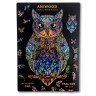 ANIWOOD Holz-Puzzle Eule M (150 Teile) Деревянный Пазл Сова М (150 деталей)