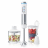 Arendo Arendo Stabmixer, 1200 W, Set, Edelstahl, Purierstab, stufenlos, inkl. 800 ml Messbecher silber/schwarz Ручной блендер Arendo, 1200 Вт, набор, нержавеющая сталь, стержень для пюре, бесступенчатый, включая мерный стакан 800 мл