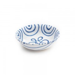 Gmundner Keramik Gmundner Keramik Blaugeflammt Muslischale klein d: 14 cm / h: 4,5 cm / 0,27 L Керамическая миска для хлопьев Gmundner с синим пламенем, маленькая, д: 14 см / высота: 4,5 см / 0,27 л