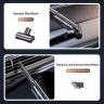 DOPWii DOPWii Akku-Handstaubsauger 6000Pa Handsauger Kabellos Tragbar Staubsauger,Fur Auto Zuhause, beutellos Schwarz Беспроводной ручной пылесос DOPWii, рчной пылесос 6000Pa, беспроводной, портативный пылесос, для автомобиля, дома, без мешка