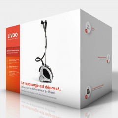 LIVOO LIVOO Dampfbugelstation LIVOO Dampfbugelstation verschiedene Stoffe Drehkleiderbugel DOM393  Паровая гладильная станция LIVOO Паровая гладильная станция LIVOO вращающаяся вешалка для одежды различных тканей DOM393