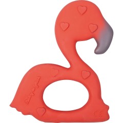Die Spiegelburg BabyGluck: Beissring aus Naturkautschuk Flamingo Frieda BabyGluck: прорезыватель для зубов Flamingo Frieda из натурального каучука