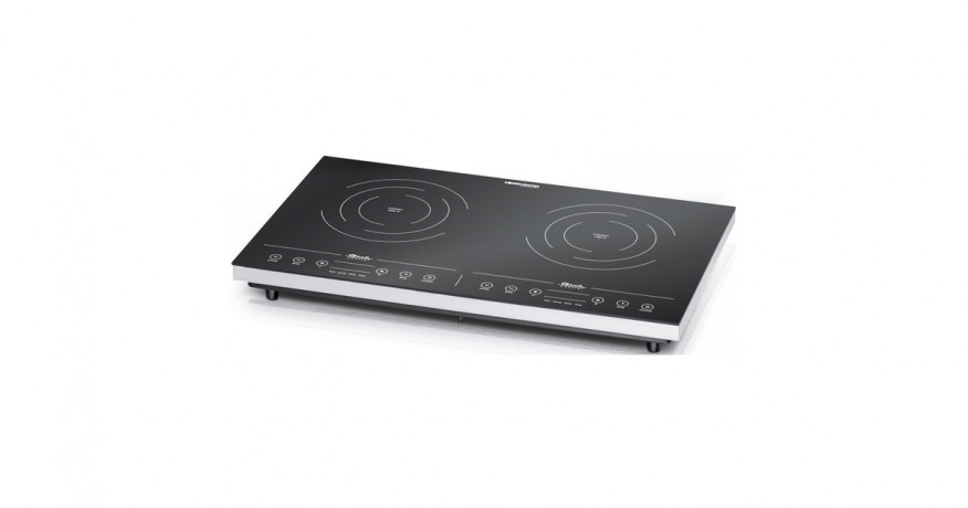 Rommelsbacher Rommelsbacher Doppelkochplatte CT 3410/IN schwarz/silber  schwarz/silber Rommelsbacher двойная конфорка CT 3410/IN черный/серебристый