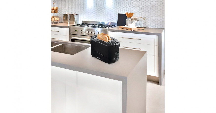 Bestron Bestron Toaster AYT600Z schwarz, 750 Watt, fur 2 Scheiben Toast  schwarz Тостер Bestron AYT600Z черный, 750 Вт, на 2 ломтика тостов