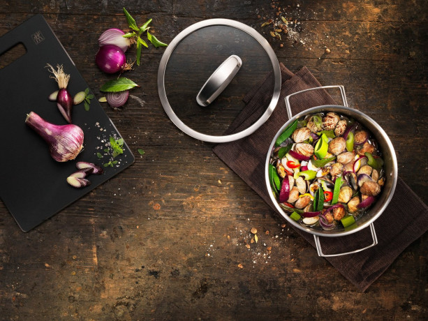 ZWILLING ZWILLING Bratentopf VITALITY silber Жаровня ZWILLING VITALITY