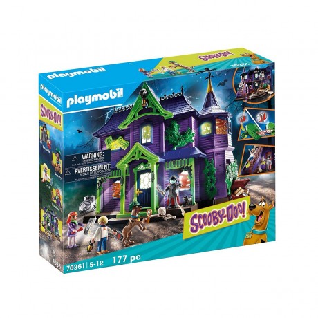 PLAYMOBIL 2er Set: 70361 SCOOBY-DOO! Abenteuer im Geisterhaus + 70707 SCOOBY-DOO! Abenteuer mit Witch Doctor Набор из 2 предметов: 70361 СКУБИ-ДУ! Приключения в доме с привидениями + 70707 СКУБИ-ДУ! Приключения с знахарем