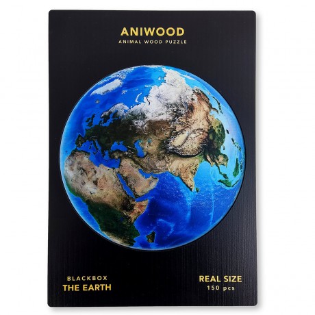ANIWOOD Holz-Puzzle Die Erde M (150 Teile) Деревянный пазл The Earth M (150 деталей)