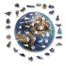 ANIWOOD Holz-Puzzle Die Erde M (150 Teile) Деревянный пазл The Earth M (150 деталей)