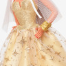 Barbie Signature Holiday Doll 3 mehrfarbig Modell 4 HJX06 Кукла Барби рождественская, со светлыми волосами в золотом платье