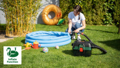 BOSCH BOSCH Staubabsauger Bosch Nass-  Trockensauger AdvancedVac 18V-8 18V  Пылесос BOSCH Пылесос для сухой и влажной уборки Bosch AdvancedVac 18V-8 18V