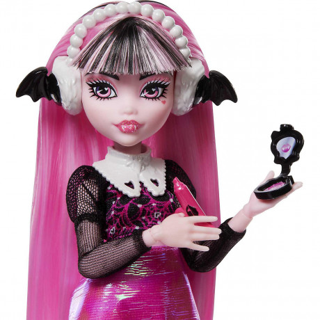 Monster High Verborgene Schatze Draculaura rosa Кукла Монстер Хай Дракулаура в розовом "Последние секреты 2"