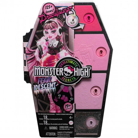 Monster High Verborgene Schatze Draculaura rosa Кукла Монстер Хай Дракулаура в розовом "Последние секреты 2"