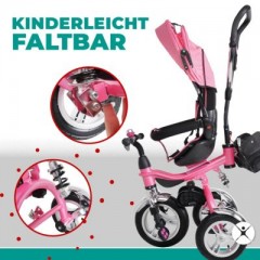 Miweba Kinderwagen Buggy Dreirad KSF10 Schieber Трехколесная коляска-коляска KSF10 Slider
