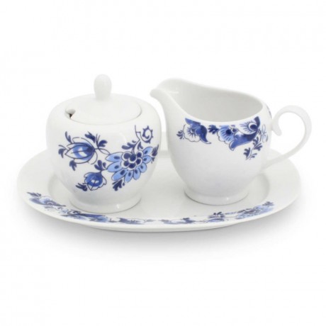 Friesland Friesland Atlantis Delfter Blau Zuckerdose 0,24 L Сахарница Friesland Atlantis Delft синяя 0,24 л