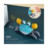 Vetaka Krabbelspielzeug Soundspielzeug Krabbe fur Kinder Ползающая игрушка звуковая игрушка краб для детей