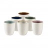 Bitz Bitz Gastro matte cream Espressotassen Set 6-tlg. 0,10 L / h: 6 cm / d: 5 cm Набор чашек для эспрессо с матовым кремом Bitz Gastro, 6 предм. 0,10 л/ч: 6 см/д: 5 см