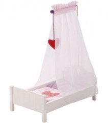Roba Puppenbett Fienchen mit Himmel Кровать кукольная Fienchen с балдахином