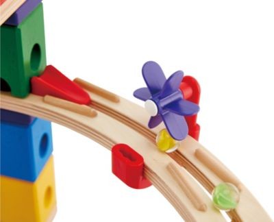 HAPE Quadrilla Kugelbahn Endspurt Мраморный забег Quadrilla