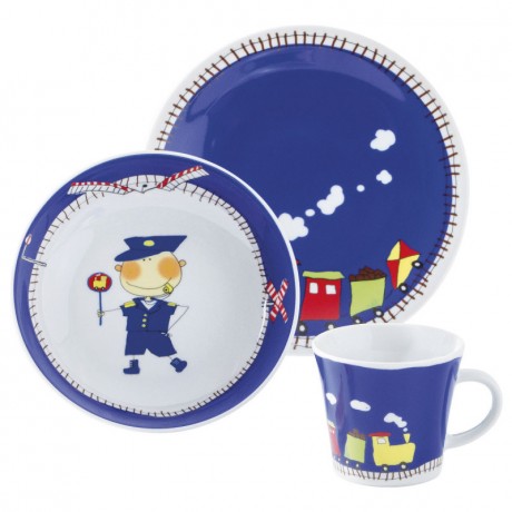 Kahla Kahla Kids Kinderset Abenteuerexpress 3-tlg. Детский набор Kahla Kids Adventure Express 3 предм.