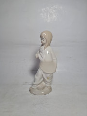 Статуэтка винтажная Sanbo Valencia &quot;Девочка в пижаме&quot;, фарфор, 20 см, Испания, 1970-80гг.