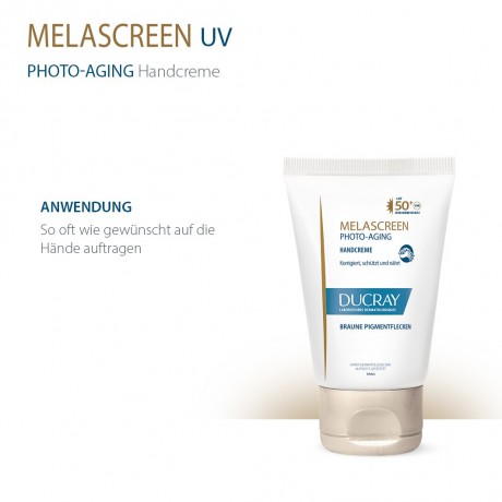 Ducray MELASCREEN Photoaging Handcreme LSF 50+ MELASCREEN Крем для рук против фотостарения SPF 50+
