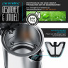 Arendo Arendo Wasserkocher, 1,7 l, 2200 W, Edelstahl, Temperatureinstellung 40 100°, Display, Warmhaltefunktion Чайник Arendo, 1,7 л, 2200 Вт, нержавеющая сталь, регулировка температуры 40 100°, дисплей, функция поддержания тепла
