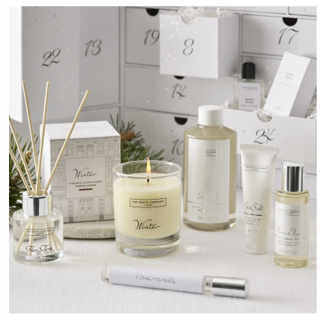 The White Company Advent Calendar 2024 Адвент-календарь, 25 шикарных бьюти сюрпризов