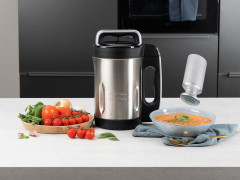 Setpoint Setpoint Multikocher, 1000 W, 1,6L Digitaler Thermo Suppen-Kocher Mixer Smoothiemaker  Salzstreuer  Мультиварка Setpoint, 1000 Вт, цифровая термоварка объемом 1,6 л, миксер, смузи, солонка