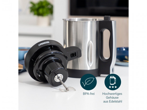 Setpoint Setpoint Multikocher, 1000 W, 1,6L Digitaler Thermo Suppen-Kocher Mixer Smoothiemaker  Salzstreuer  Мультиварка Setpoint, 1000 Вт, цифровая термоварка объемом 1,6 л, миксер, смузи, солонка