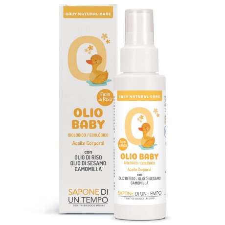 SAPONE DI UN TEMPO Baby Korperol Reisbluten Reis, Kamille, Sesamol  Детское масло для тела рисовая кровь рис, ромашка, кунжут