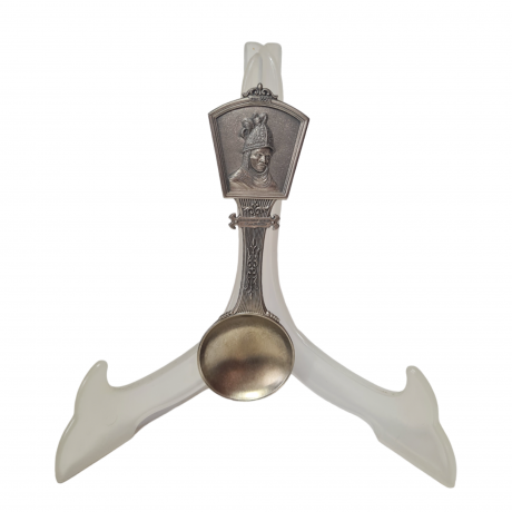 Alte Meister Винтажная ложка "Человек в шлеме", 16,5 см, Германия, 1950-60гг.