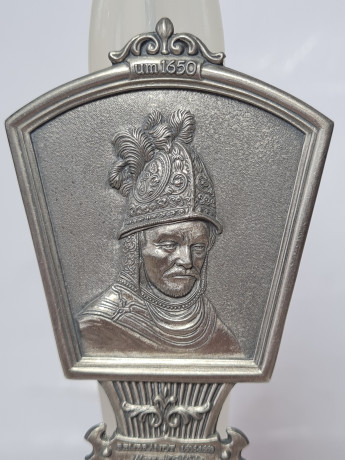Alte Meister Винтажная ложка "Человек в шлеме", 16,5 см, Германия, 1950-60гг.