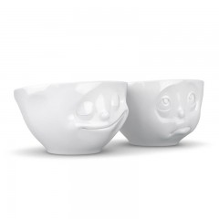 Fiftyeight Products TV Tassen Schalchen Set 2-tlg. - glucklich &amp; och bitte 0,20 L Набор подставок для телевизора 2 шт. - Happy &amp;amp; Please 0,20 л